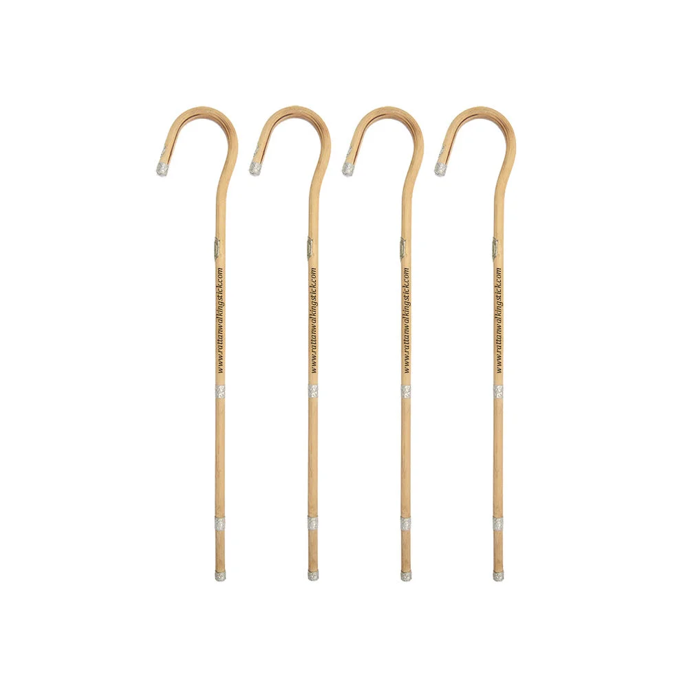 Wholesale Rattan Walking Stick Cane with Aluminium - Handcrafted Natural Rattan Walking Sticks