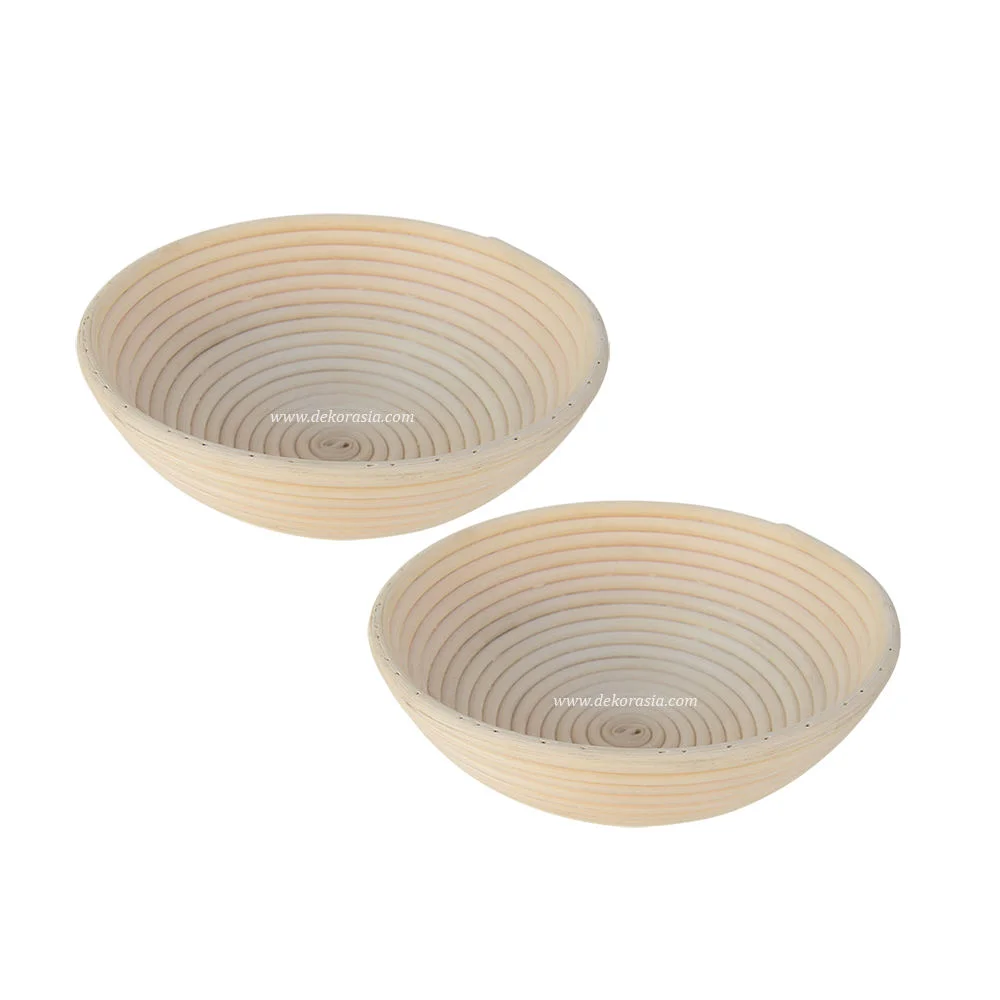 High Quality Durable Rattan Bread Proofing Basket Eco-Friendly Handmade Oven Safe Dishwasher Safe Carton for Sourdough Bread